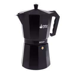 Sogo CAF-SS-7620 machine à café manuelle Cafetière à moka Noir