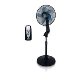 Sogo VEN-SS-21280 ventilateur Noir, Bleu, Argent