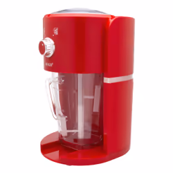 Sogo PIC-SS-11980, Coupe réfrigérante shake maker, 1,1 L, 1 bols, Rouge, Transparent, 30 W, Bisphénol A (BPA)