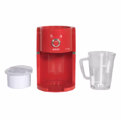 Sogo PIC-SS-11980 sorbetière Coupe réfrigérante shake maker 1,1 L 30 W Rouge, Transparent