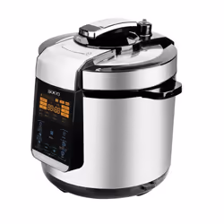 Sogo OLL-SS-10610 autocuiseur 6 L Noir, Acier inoxydable 1000 W
