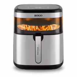 Sogo FRE-SS-10905, Friteuse d’air chaud, 10 L, 80 °C, 200 °C, 60 min, Unique