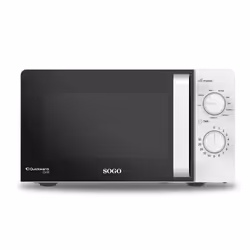 Sogo HOR-SS-846, Comptoir, Micro-ondes grill, 20 L, 700 W, Rotatif, Noir, Blanc