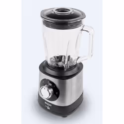 Sogo BAT-SS-5585 blender 1,5 L Mélangeur de table 1500 W Noir, Acier inoxydable