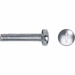 Vis à tête cylindrique métrique Philips 7985 6X20 Z. 250 de la marque Celo. Produit d'excellente qualité et prix. Convient à ...
