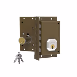 Serrure à jante - GENERIQUE - C92 Iz C-C92i - A clé - En applique - Demi-cylindre