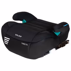 Rehausseur Enfant - PLAY - Three Fix I Size - Isofix - Extra Confortable - Noir
