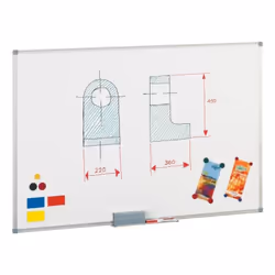FAIBO 840-11T, 1200 x 900 mm, Acier, Horizontalement/verticalement, Fixé, Magnétique