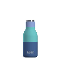 Asobu Urban Sports, Utilisation quotidienne, Randonnée 460 ml Acier inoxydable Bleu, Turquoise