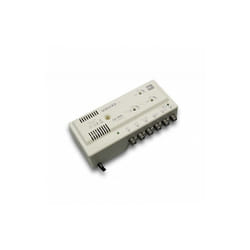 ME - Amplificateur uhf-uhf-vhf/fm 3 Entrées 2 Sorties Multibande Alcad CA-360 - Gain uhf 42dB, IP20, Connecteur f, Filtre LTE700/800