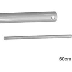 EDM - Extension chromée de tuyau de 60cm pour ventilateur de plafond