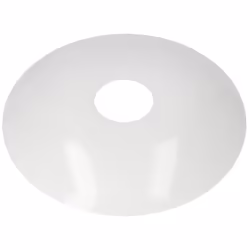 Description générale RECHANGE TULIPE 32507 en plastique blanc, conçu pour remplacer les abat-jours de modèles spécifiques. Pr ...