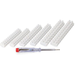 EDM - Kit de connexion électrique diy tournevis+fiches deconnection kit