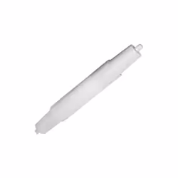 Barre Porte-Rouleaux Wc En Plastique Blanc 16cm (EMBALLAGE)