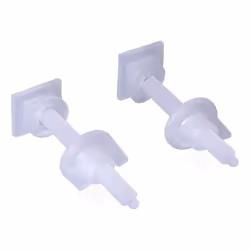 Lot de vis abattant wc 9cm . . . Matériau : PVC Indice de Protection IP : IP20 Couleur : Blanc Certification : CE Longueur :  ...