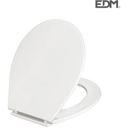 Couvercle de WC - blanc - 1390gr - avec vis - edm