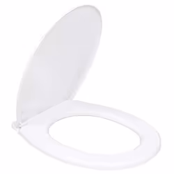 Abattant Wc Basic Blanc 600gr Avec Vis Edm