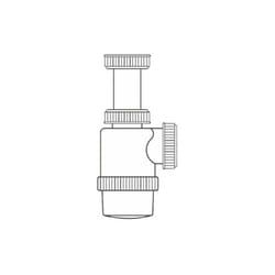 Siphon Bouteille Extensible 1'' 1/2''