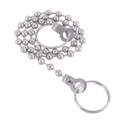 Chaînette chromé 25cm (emballage). . . . PS_brand :EDM Matériau : Métal Indice de Protection IP : IP20 Certification : CE Lon ...