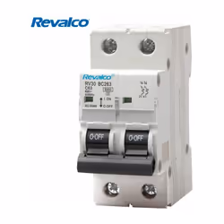 Interrupteur magnétothermique Revalco 1 pôle + neutre 10A Interrupteur magnéto thermique de marque Revalco, conçu pour protég ...