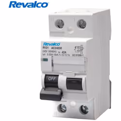 2P différentiel 25A 30mA AC E 10kA Revalco Monophasé2 pôles différentiel revalco 25a . Avec une garantie de 3 ans et avecEAN ...
