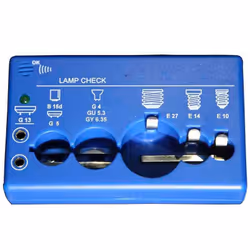 Testeur EDM Ampoule Bleu