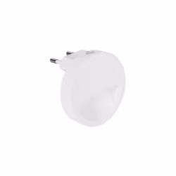 Présentation : Cette veilleuse ronde LED à détecteur avec visière EDM - 0,5W - 5lm - 4000K - 04043 se branche à une prise sec ...