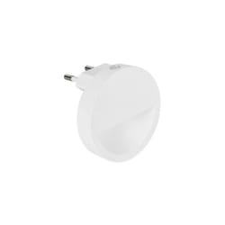 EDM - Veilleuse ronde led à détecteur avec visière 0,5W - 5lm - 4000K - 04043