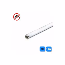 Tube fluorescent 10W (lumière actinique) tue les insectes modèle T8 EDM Angle d'ouverture : 360° Durée de vie utile : 2000 he ...