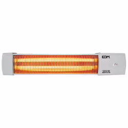 Description générale Chauffage salle de bain EDM, couleur ivoire, avec une puissance réglable de 600 à 1200W. Conçu pour une  ...