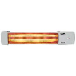 EDM - Chauffage salle de bain - couleur ivoire 600-1200w