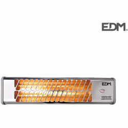 Chauffage pivotable EDM - pour salle de bain - 1200W - 53x13,5x6cm - 07108