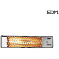 Chauffage pivotable EDM - pour salle de bain - 1200W - 53x13,5x6cm - 07108