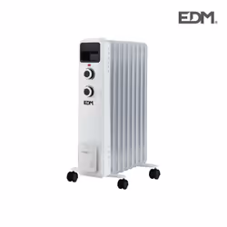 Radiateur EDM - à huile - 2000W - 41x60x25cm - 07124