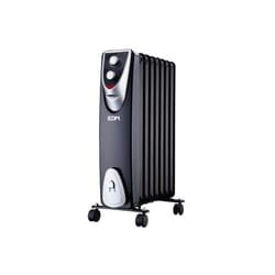 Radiateur EDM Black Edition Noir/Gris 1500 W