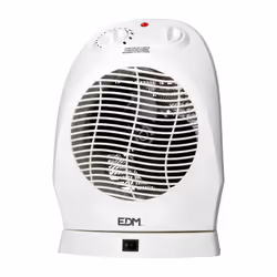 Chauffage EDM 07202 Blanc 1000-2000 W
