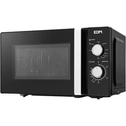 EDM - Micro-ondes con Grill 07413 Noir Design Noir 1000 w 700 w 20 l
