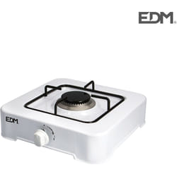 Cuisinière à gaz émaillée 1 feu 30x30x10cm edm