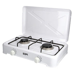 EDM - Cuisiniere a Gaz Emaille 2 Feu 46x30x12cm