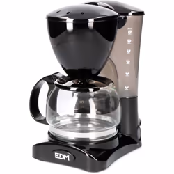 Cafetière filtre électrique 6 tasses 550w fonction anti-goutte Filtre basculant en nylon amovible et lavable. Voyant allume o ...