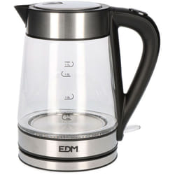 Bouilloire Électrique avec Voyant LED EDM 1850-2200 W Verre 1,7 L
