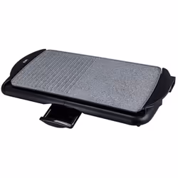 Plancha Grill Avec Efecte De Marbre 2.000w. Surface Antiadhesive. Temperature Reglable. Bac Pour Recuperer La Graisse. Poigne ...