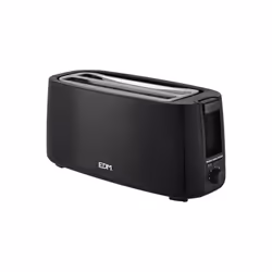 Grille-pain EDM Double rainure Noir 1400 W