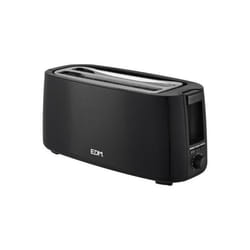 Grille-pain EDM Double rainure Noir 1400 W