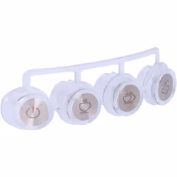 [Accessoire pour cafetière] Cet ensemble contient 4 boutons de rechange pour remplacer ceux de votre cafetière 07707 EDM usés ...