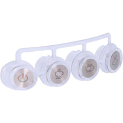 EDM - Ensemble de 4 boutons de rechange pour cafetière 07707