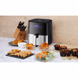 EDM 07790 Friteuse à air chaud 5L 1450W Noir, Inox - Vue supplémentaire 7
