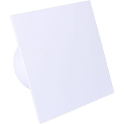 EDM - Extracteur D'air Avec Couvercle Blanc 11W 120x120mm ac 220-240V - Couleur Blanc