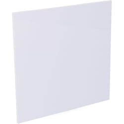 Couvercle pour extracteur 08413 couleur blanc Ø10cm EDM Plastique - Dimension 120 x 120 mm