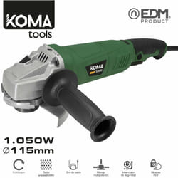 EDM - Meuleuse électrique 1050w ø115mm 22,8x35,5cm koma tools